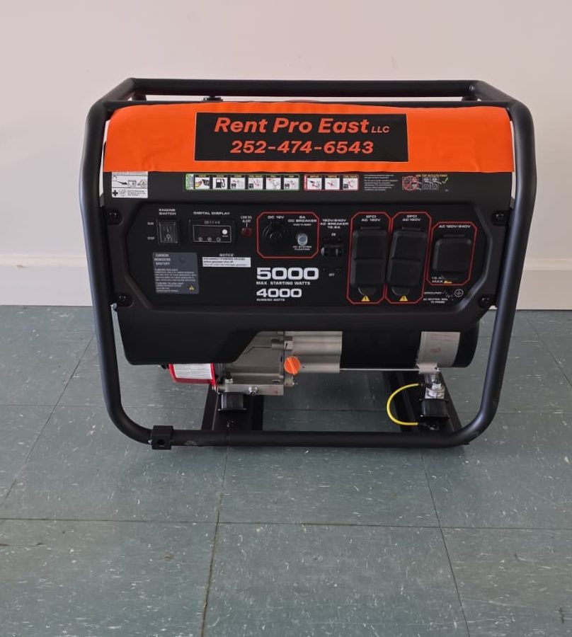 Portable Generator — 5,000 watt for rent